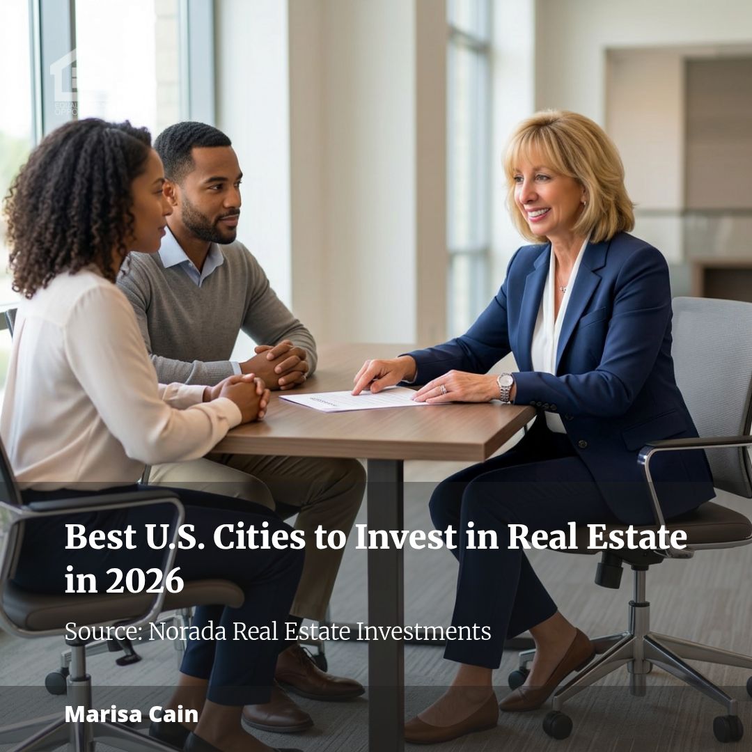 Best U.S. Cities to Invest in Real Estate in 2026
